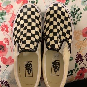 Checkered Vans